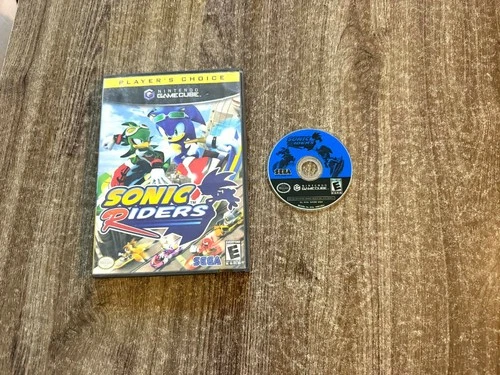 Sonic Riders (Nintendo GameCube, 2006) No Manual! Tested & Working!