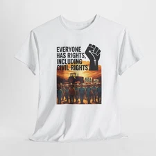 Anti-ICE, Empowerment Tee, Everyone Has Rights, Civil Rights Awareness, Social