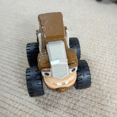 Blaze and the Monster Machines Gasquatch Diecast Muddy Truck 2014 Mattel