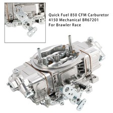 Quick Fuel 850 Cfm Carburetor 4150 Mechanical Br67201 Fits Brawler Race Quick Fuel 850 Cfm Carburetor 4150 Mechanical Br67201 Fits Brawler Race