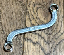 🇺🇸 Snap On Tools S Curved 10mm 12mm Obstruction Offset Box End Wrench 12 Point