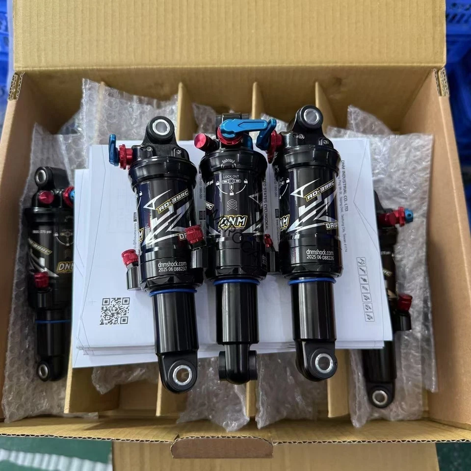 DNM Dual Air Shock Mountain Bike Bicycle Suspension Rear Shock 165/190/200mm MTB - Image 4 of 4