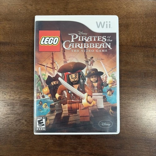 Lego Disney Pirates of the Caribbean Nintendo Wii Tested Works Complete W Manual