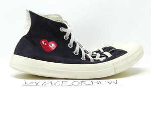 commes des garcon white converse