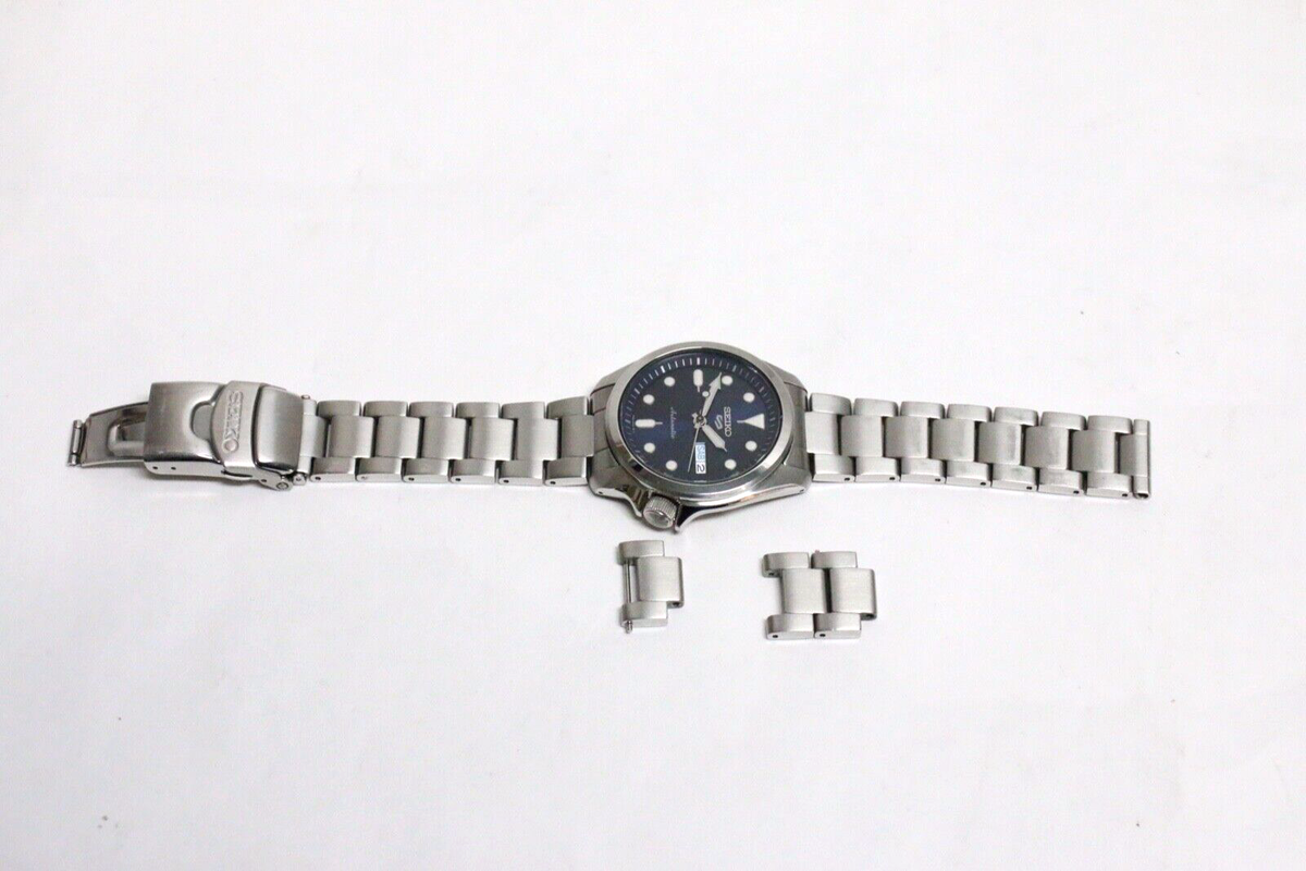 Seiko 5 Sports 4R36-08L0 Blue Dial Men's Automatic Wristwatch | eBay