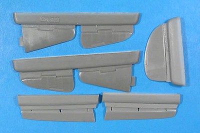 Vector VDS48-028 - Yak-7/9 Control Surfaces (for ICM kits), 1/48 scale