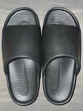 Women's Nike Calm Slides, Sandals, Size 5, Black, EUC, In Box