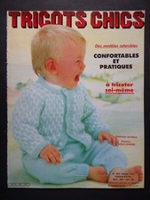 § B- catalogue ancien laine TRICOTS CHICS n° 253 - 1985 - bébé, layette