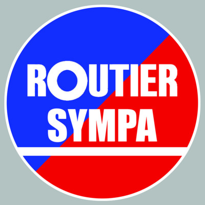 NICE ROAD TRUCK TRUCK 25cm STICKER STICKER (RA061)