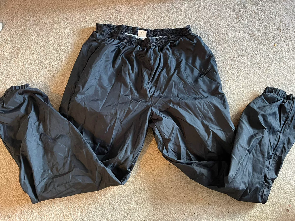 Vintage Nike Men s Cloth Lined Nylon Windbreaker Track Pants XL Old Tag
