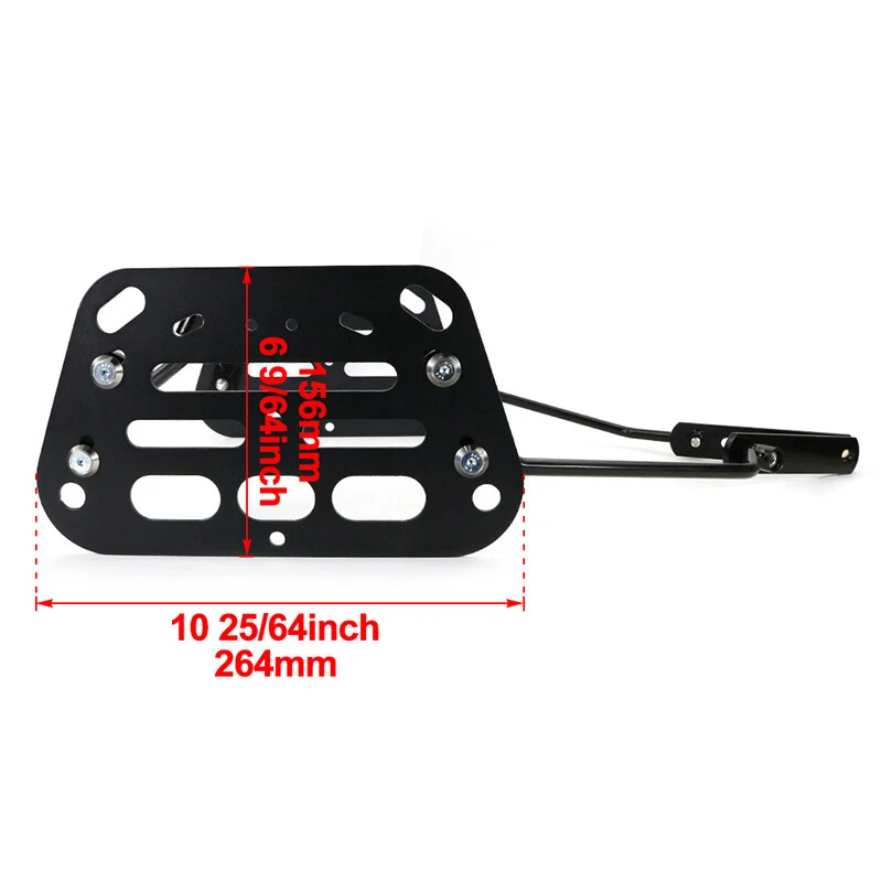 Alforja portaequipajes para alforjas apta para Yamaha MT-07 FZ-07 2014-2024 Foto 3 de 4