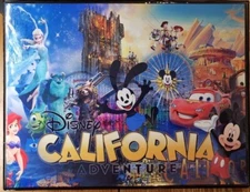 Extra Large Elongated Pressed Penny Book- Holds 144 Coins - California Adventure