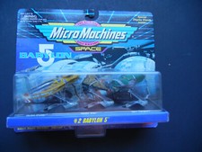 Vintage 1994 Micro Machines Babylon 5 Space Starships 2 65620 BRAND NEW SEALED