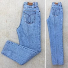 Vintage Jag Jeans High Waist Tapered Leg Size W 28 27” Waist Mom Jeans