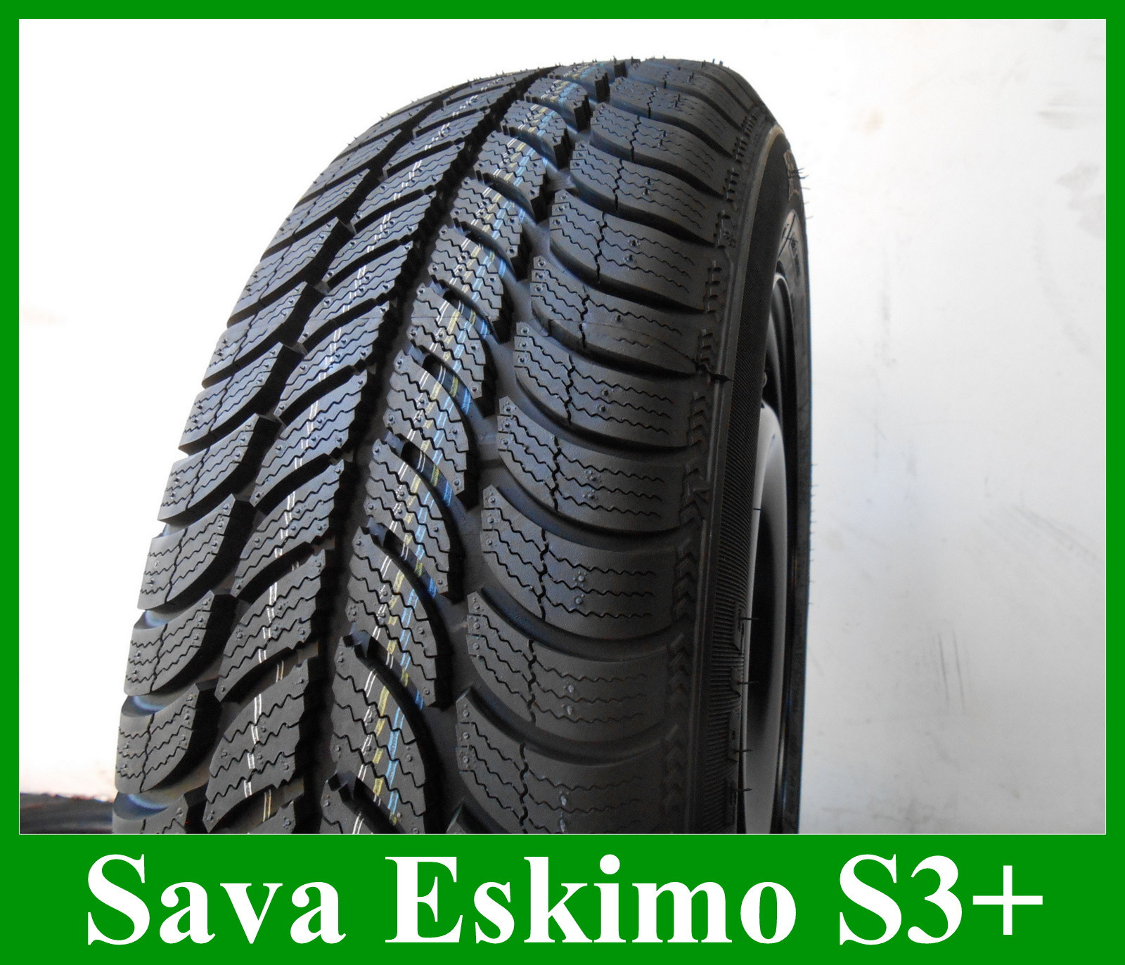 Winterreifen auf Stahlfelgen Felgen Sava Eskimo S3+ 195/65R15 91T VW Golf VII - Bild 12