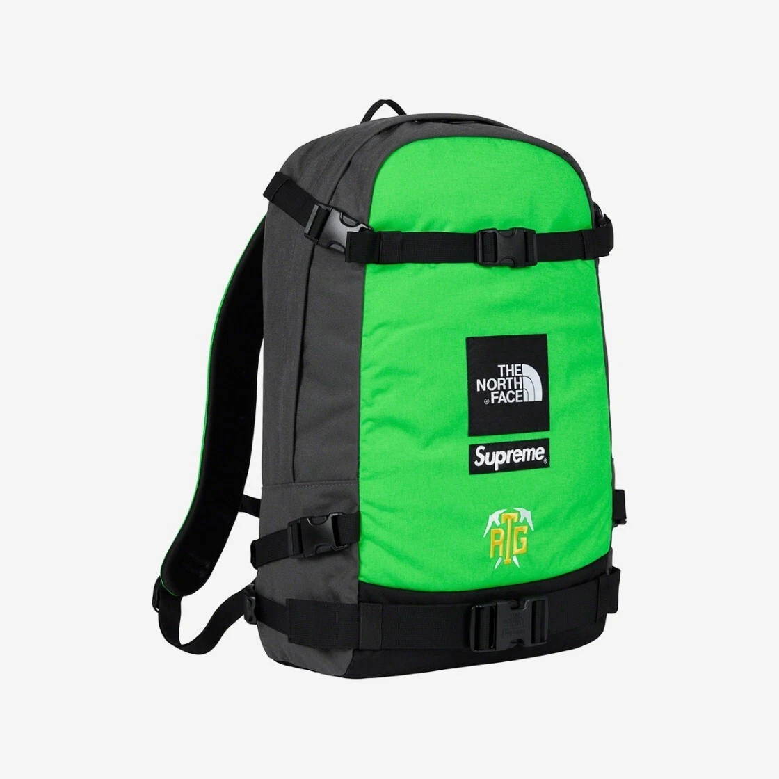Sac à dos Supreme x The North Face RTG vert   20SS NF0A3VYAA2M