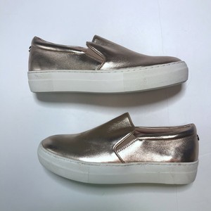 steve madden gold slip on sneakers
