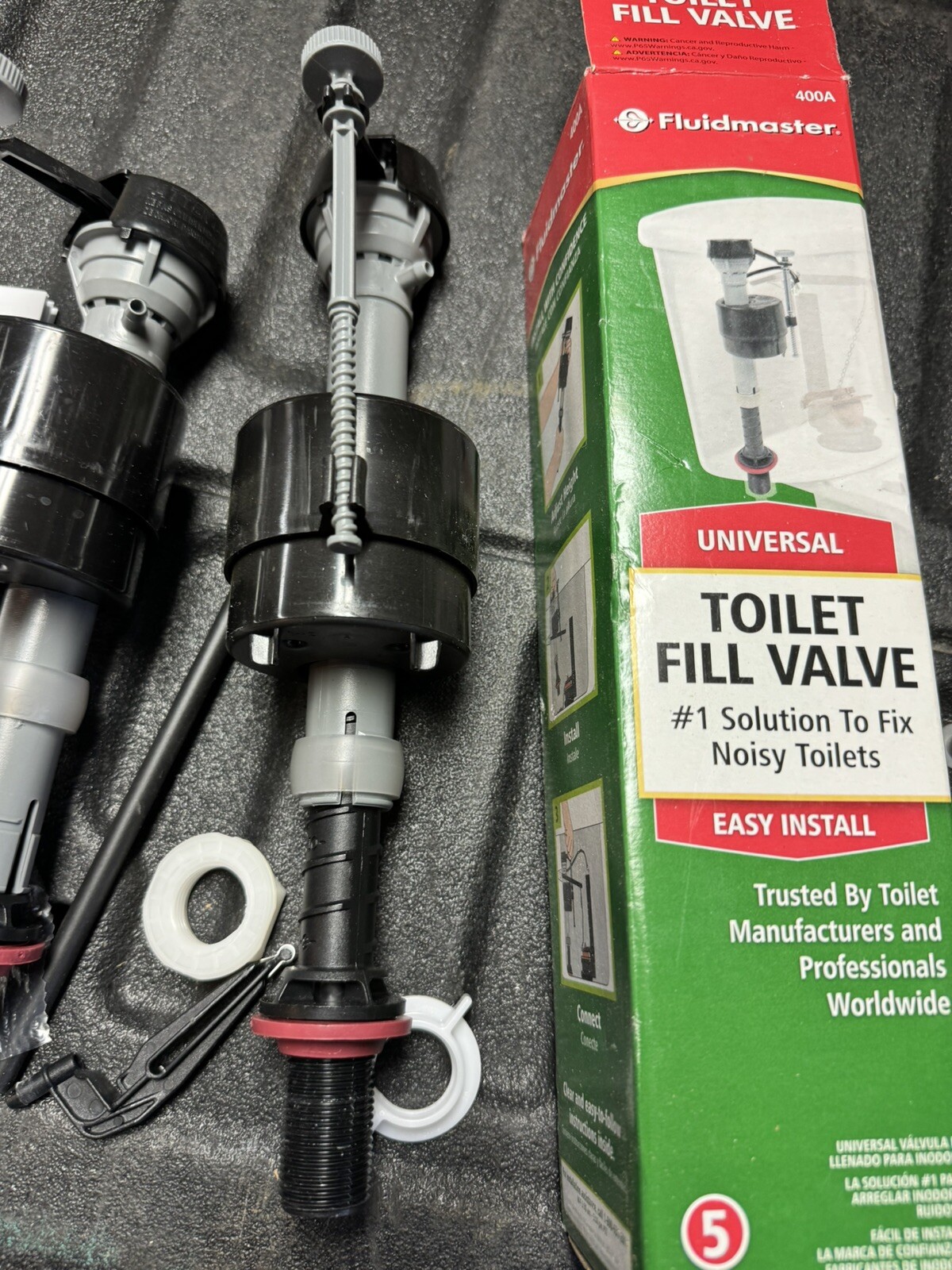 Fluidmaster 400A AntiSiphon Toilet Tank Fill Valve 752913199622 eBay