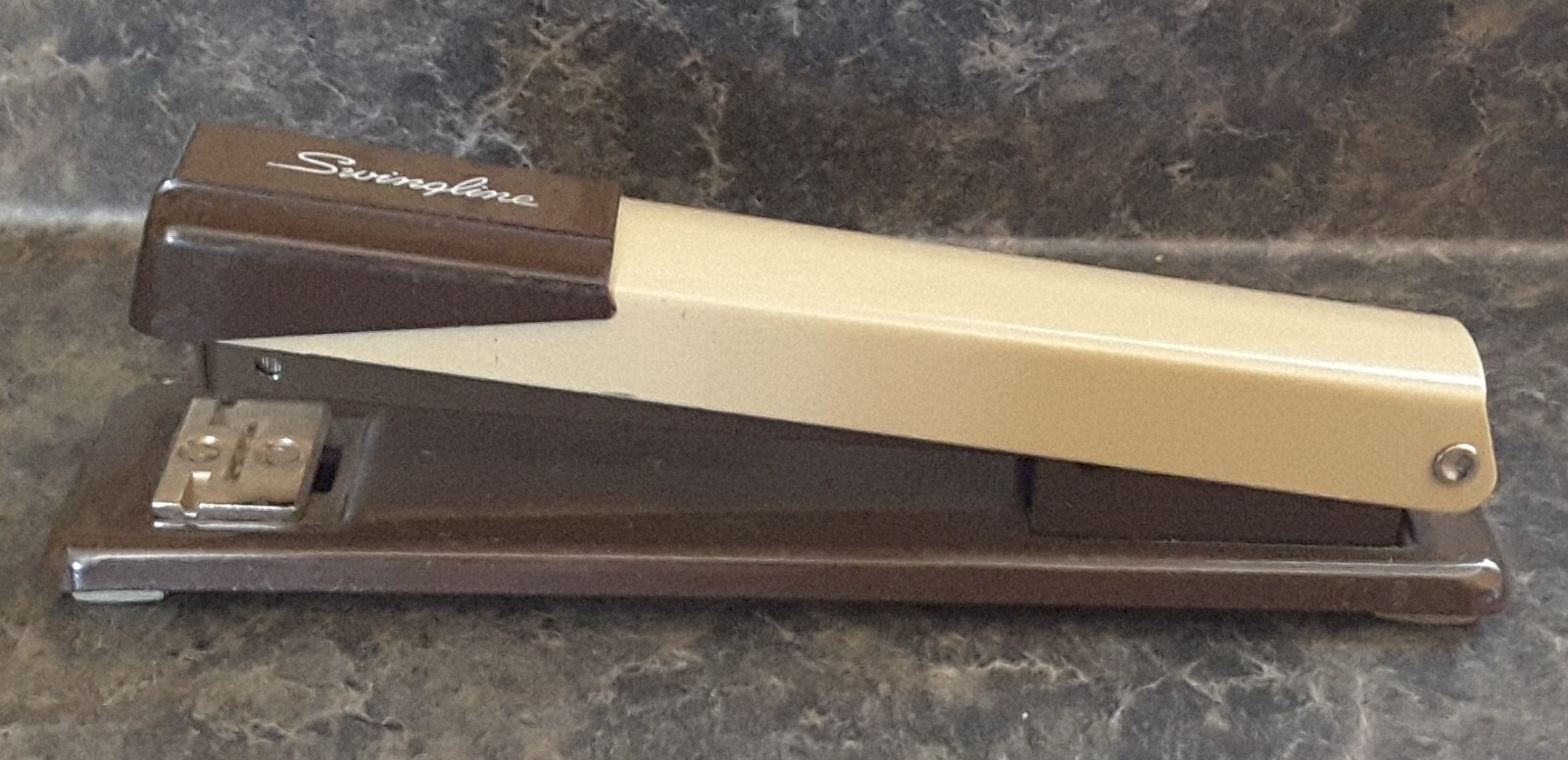 Swingline Stapler, Tan & Brown 7