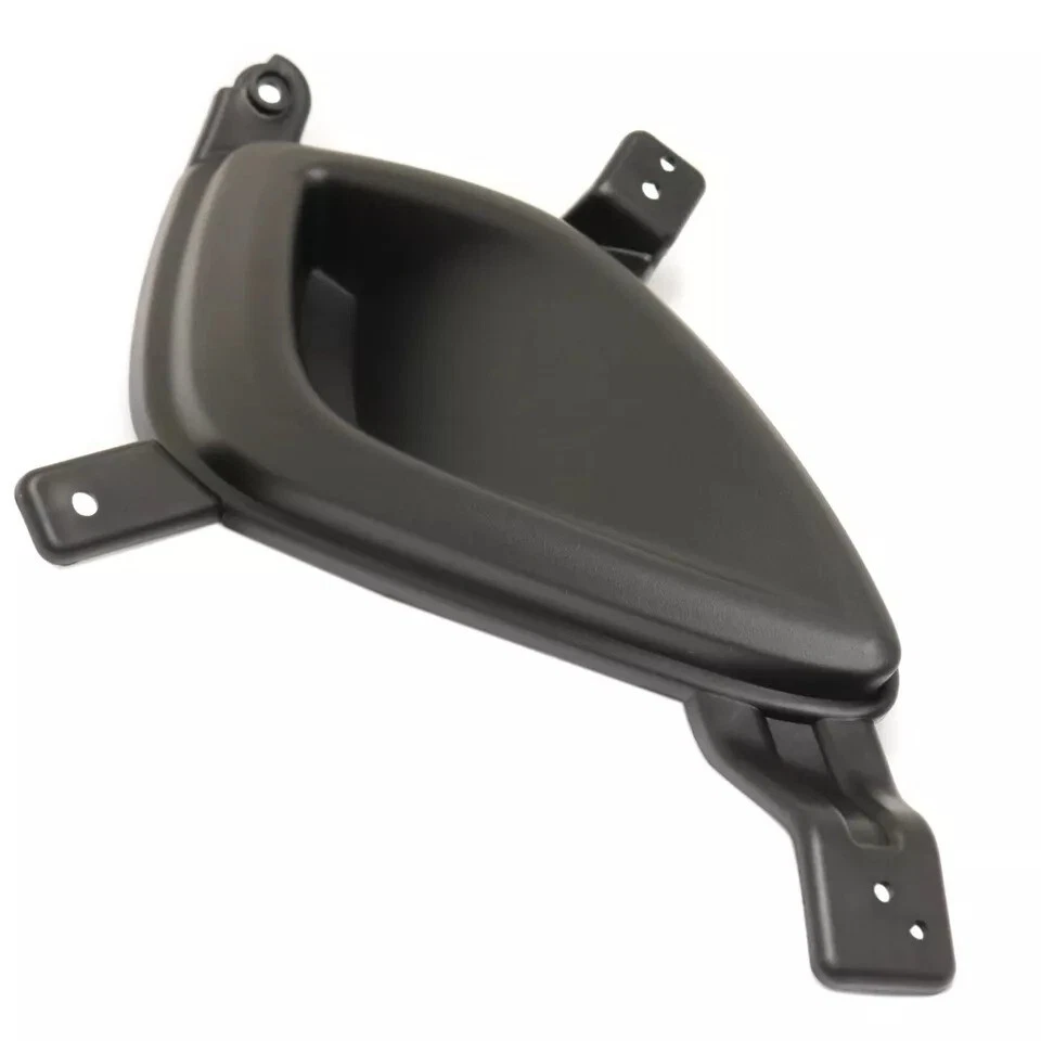 Front Fog Light Cover For 2011-2013 Hyundai Elantra Textured Black Set 2 - Image 4 of 4