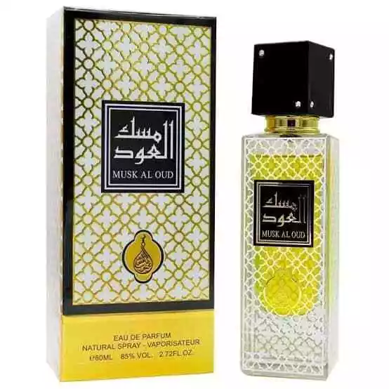 Musk Al Oud Eau De Parfum For Men 80ml Spray Scent Attar Ittar Men s Perfume
