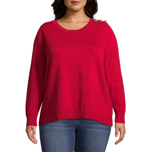 liz claiborne plus size sweaters