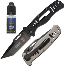 TOPS Thunder Hawk Folding Knife 3.75" Bohler N690 Steel Blade G-10/Titanium