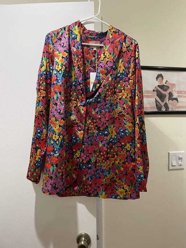 Brand New With Tags Women’s Show Me Your Mumu Felix Blazer In Garden Glow, L