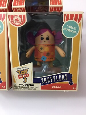 Lot of 7 DISNEY Store TOY STORY 2-3 &4 Shufflerz Walking Toy