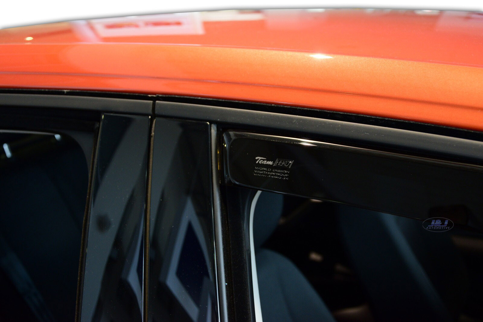 Front wind deflectors 2pc set TINTED HEKO for VW POLO 5 door 2017up eBay