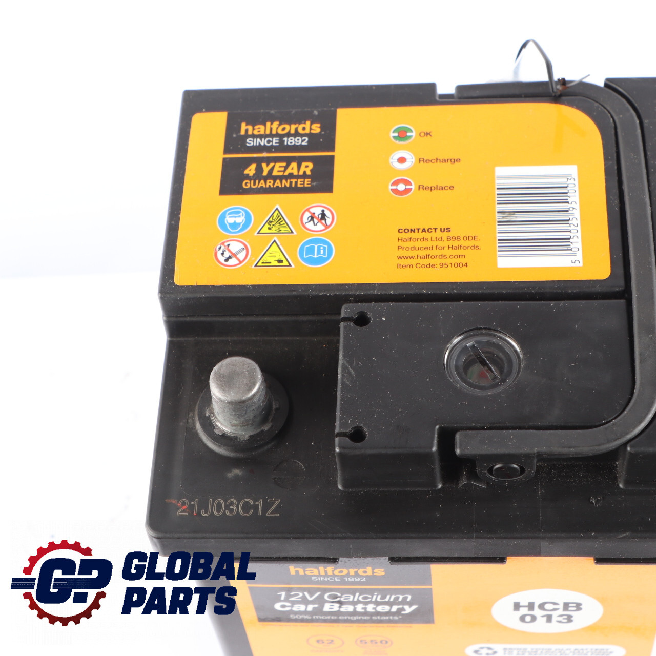 Halfords 12V Calcium Accumulator Battery 60Ah 540A HCB013 eBay