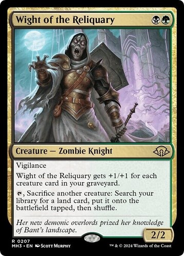 Knight of the Reliquary Foil #0207 Horizons 3 MTG NP | eBay