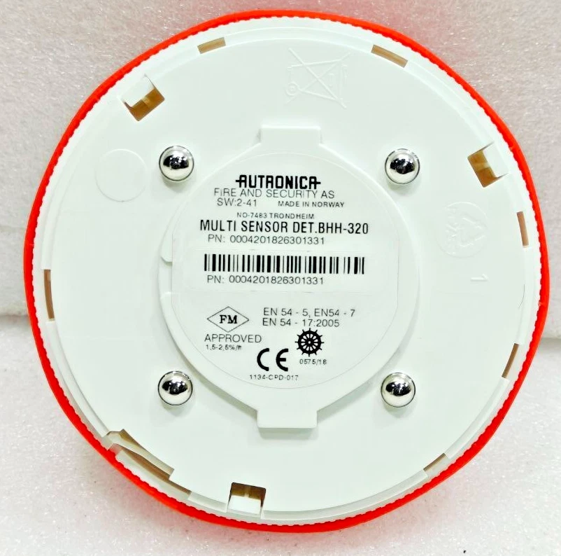 AUTRONICA BHH-320 CABEZAL DETECTOR DE HUMO MULTI SENSOR 116-BHH-320 NUEVO Foto 4 de 4