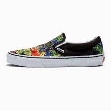 BOYS VANS CLASSIC SLIP-ON FRUIT SKULL SIZE 4 ...