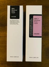 Cosrx BHA Blackhead Power Liquid + AHA 7 Whitehead Power Liquid 100ml 