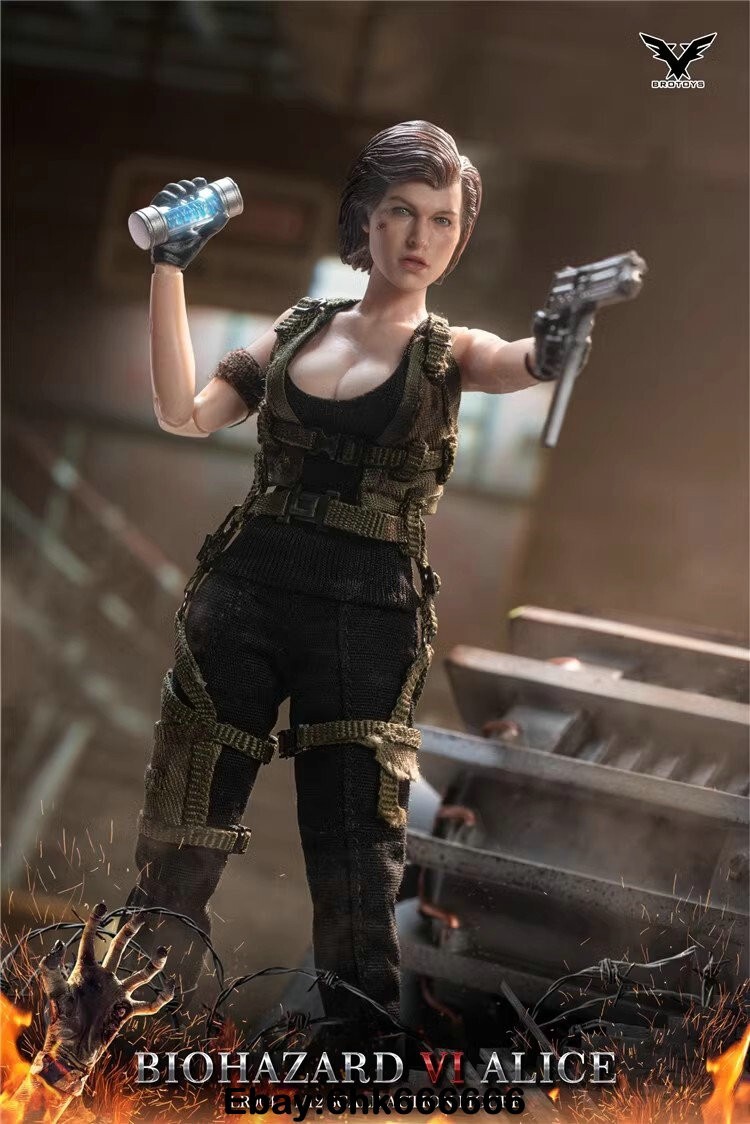 New BROTOYS LR004 1/12 Resident Evil 6 Alice 6 New BROTOYS LR004 1/12 Resident Evil 6 Alice 6
