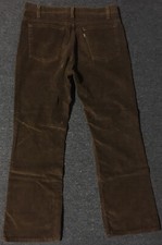 Vtg Levis 517 1529 White Tab Corduroy Pants 35/30 USA 70s 80s Grunge Biker Punk