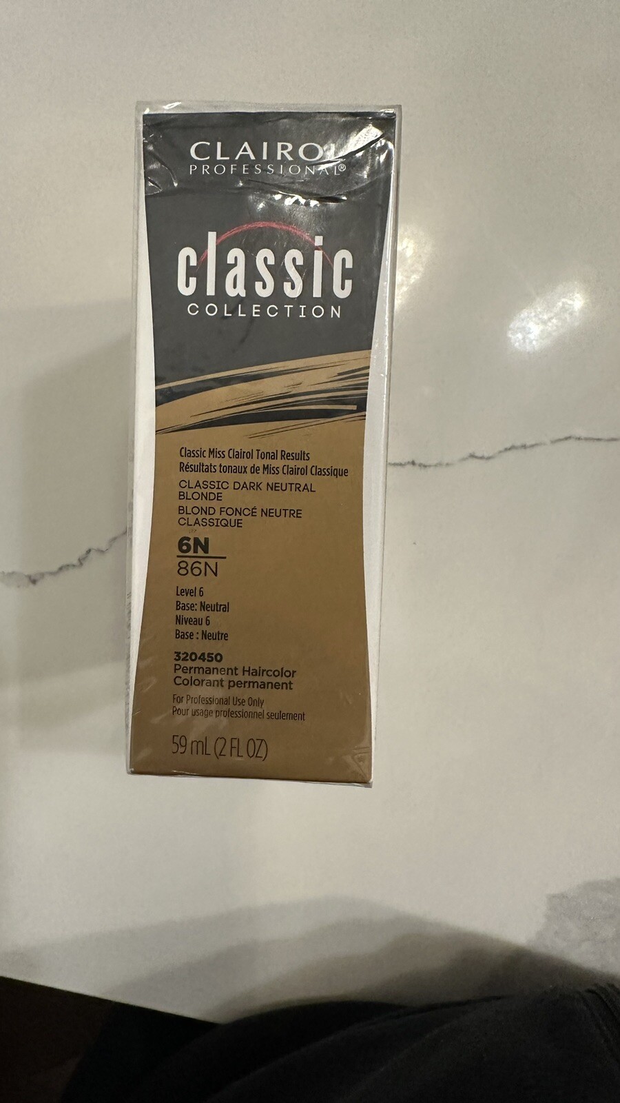6 Pack Clairol Professional Classic  Permanent Haircolor: 6N / 86N
