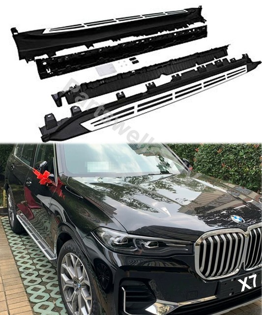 2Pcs Running Boards fits for BMW G07 X7 2019 2020 Side Step Bar Pedal