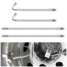 4 Pcs Dual Wheel Valve Extenders Tire Extension Stem 7 12 For Rv Truck Campers