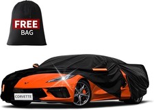 Upgraded Car Cover Custom Fit for Chevrolet Corvette C4 C5 C6 C7 C8 1980-2024