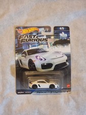 Hot Wheels Porsche 718 Cayman GT4 Premium Fast and Furious Series