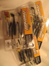 4 Packs Of Six, Black Shad Swim baits, Never Used! #6711