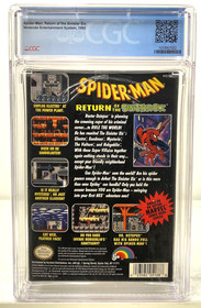 Spider-Man Return of the Sinister Six Nintendo NES New 1992 Sealed CGC 9.4 A+