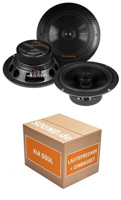 Lautsprecher Boxen vorne Musway ME62 für KIA Soul 2. Generation 80W RMS hoher Wi
