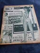 Revista SIGA años 60 INGRID GARBOW sexy ANA BERTHA LEPE MANUEL LOCO CAJA VALDES
