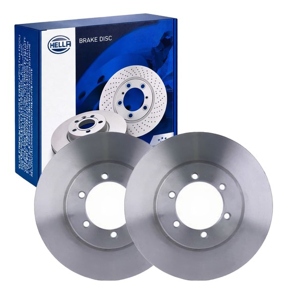 2X Hella Bremsscheiben 278Mm Vorne Passend FüR Daewoo Korando Musso Rexto-image