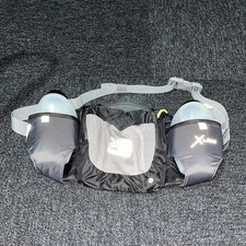 #171 Karrimor X DUO bottle belt Xlite running gym 2x bottle holder hiking