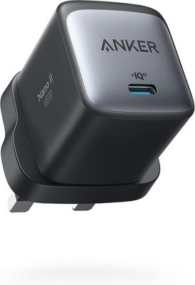 Anker Nano II 65W GaN II PPS Schnell USB C Ladegerät für MacBook Air/Pro, iPhone,