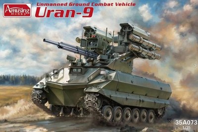 Amusing 35A073 1/35 URAN-9 Russian Unmanned Ground Combat Vehicle Reloaded Ver.